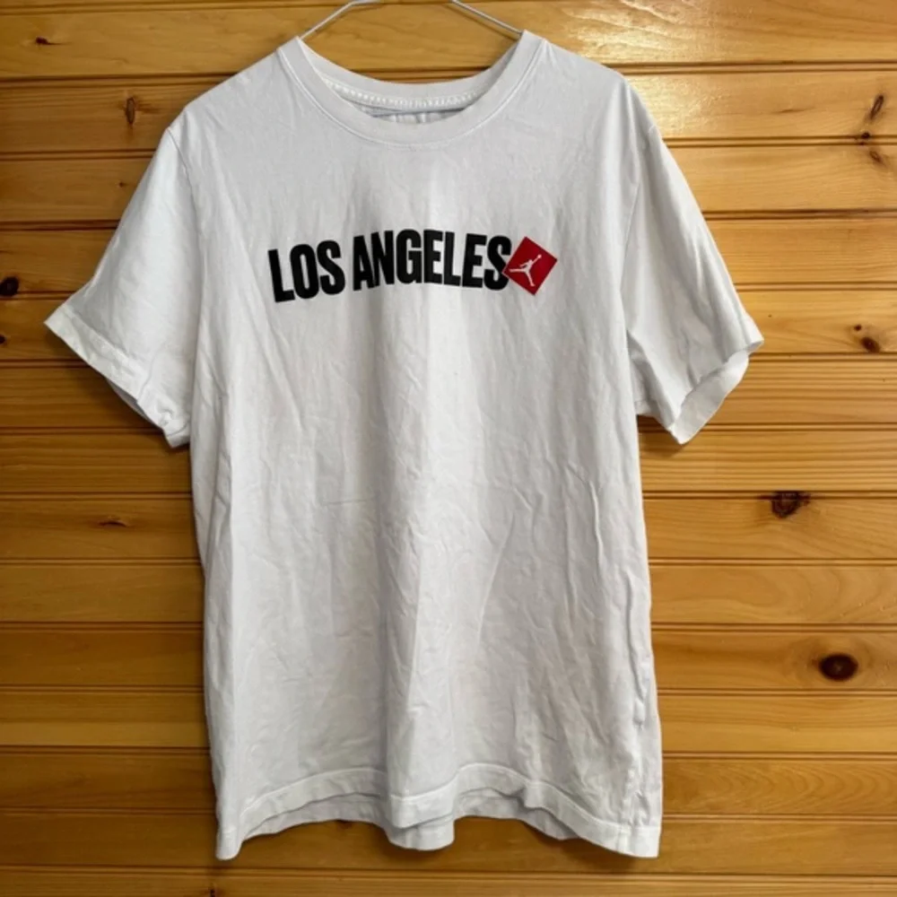 Air Jordan White Los Angeles Tee XL
